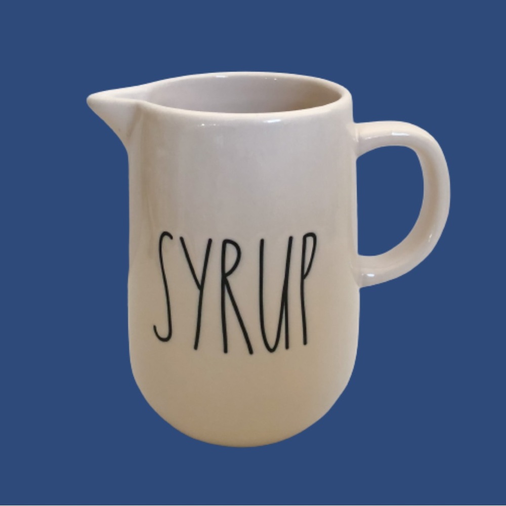 Rae Dunn Artisan Collection by Magenta syrup pitcher